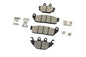 Duro Semi-Metallic Front and Rear Brake Pad Set