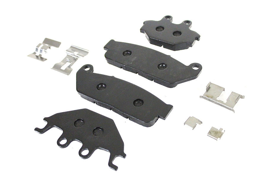 Duro Semi-Metallic Front and Rear Brake Pad Set