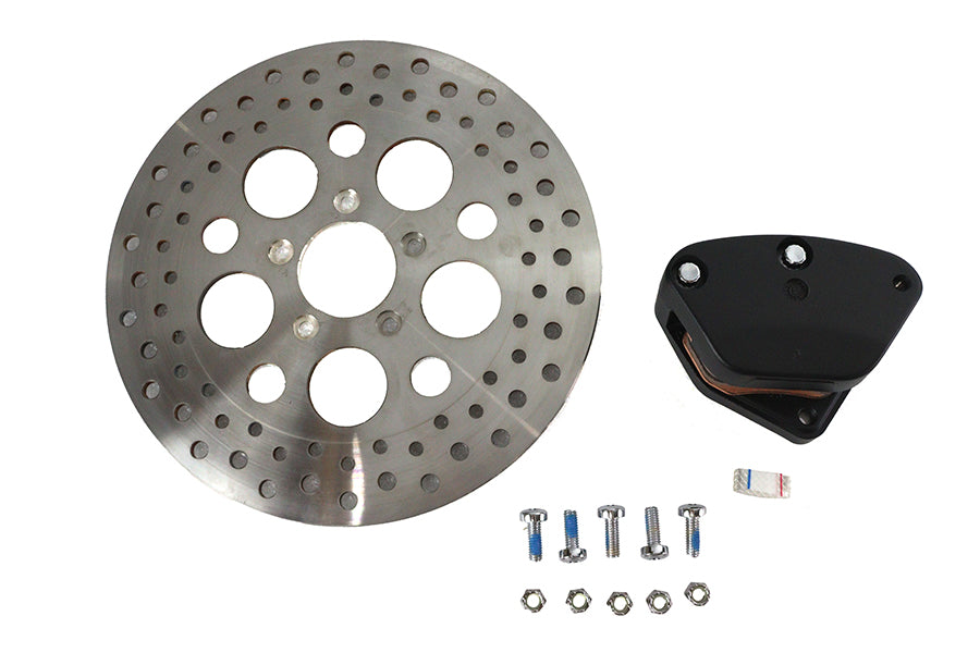 11.5 inch Black Front Caliper Kit