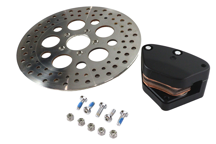 11.5 inch Black Front Caliper Kit