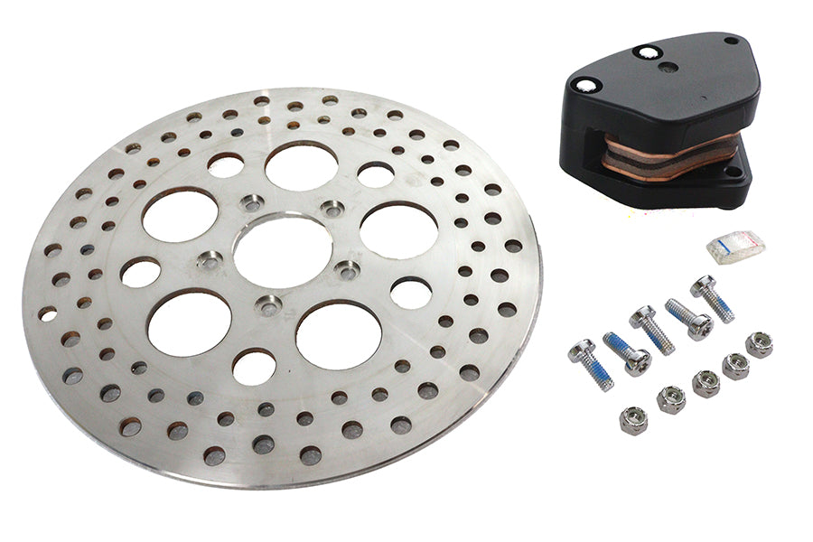 11.5 inch Black Front Caliper Kit
