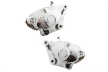 Load image into Gallery viewer, Chrome Front 2 Piston Caliper Set