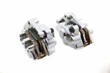 Load image into Gallery viewer, Chrome Front 2 Piston Caliper Set