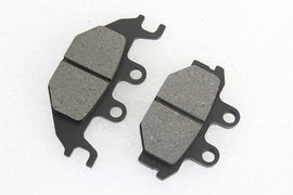 Duro Soft rear brake pad set for vehicles, showing brake pads with the Duro logo and mounting hardware for easy installation.