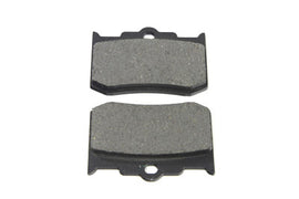 Edart brake pad set for vehicle braking system, showing a close-up of the brake pads with detailed surface texture.