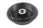 1947-1953 Indian Chief Rear Brake Drum Black