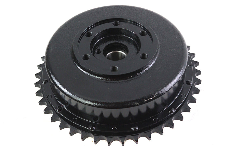 1947-1953 Indian Chief Rear Brake Drum Black