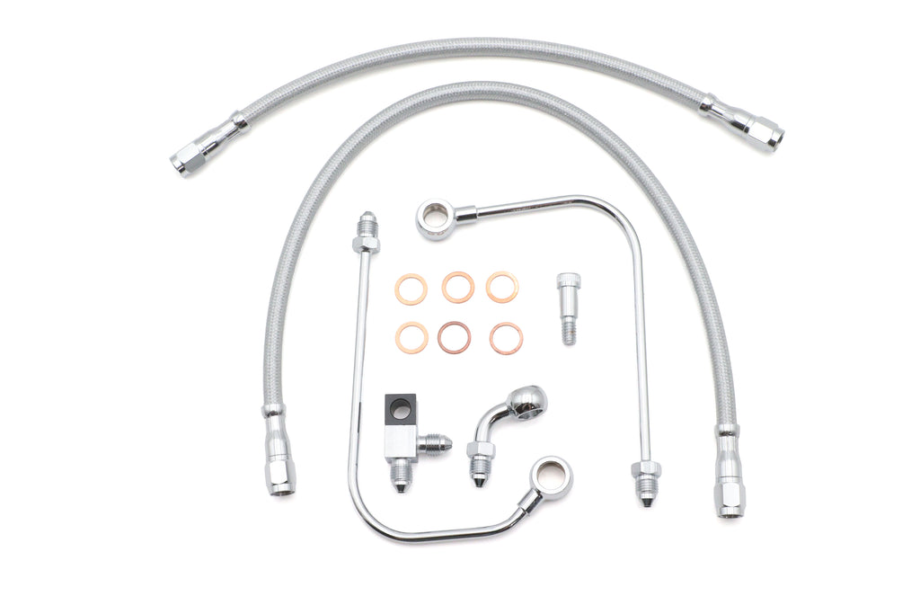 Ultima Lower Brake Line Kit Chrome