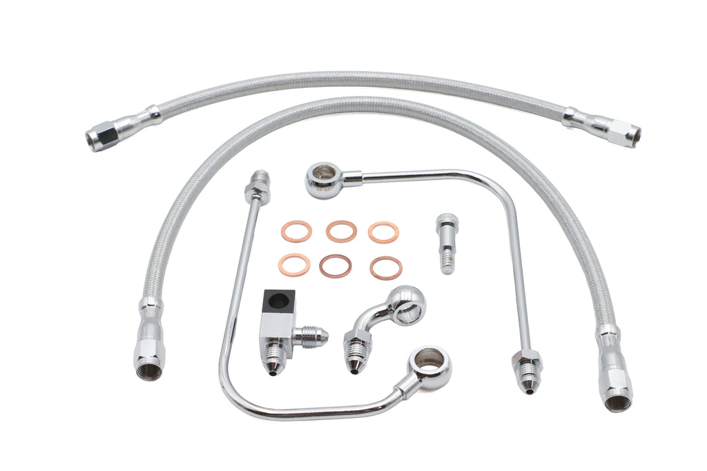 Ultima Lower Brake Line Kit Chrome