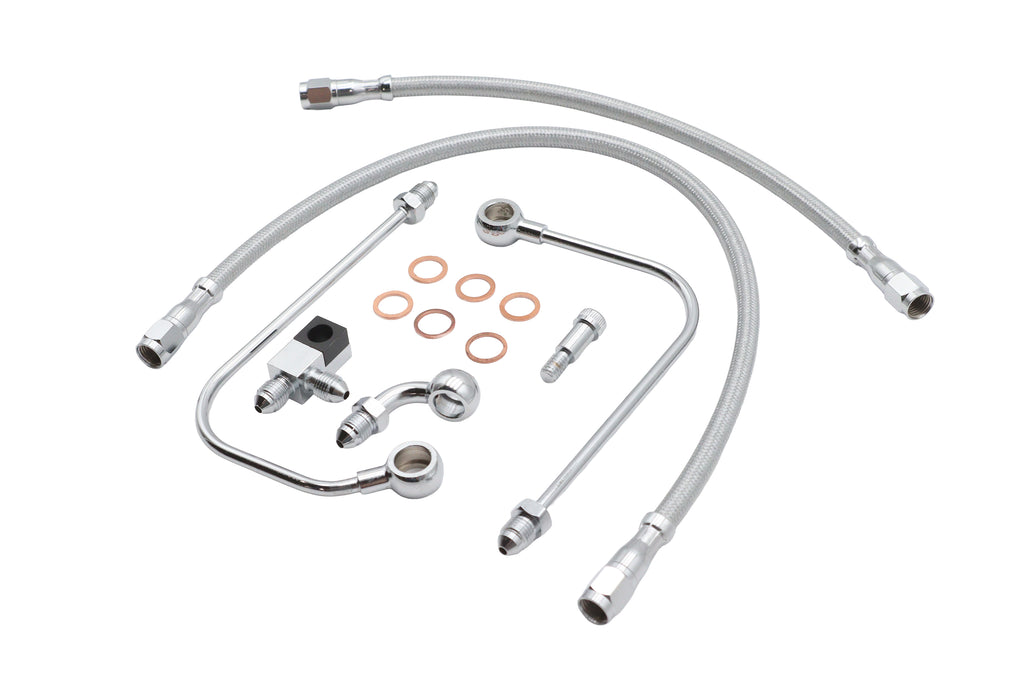 Ultima Lower Brake Line Kit Chrome