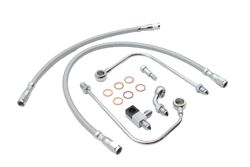 Ultima Lower Brake Line Kit Chrome