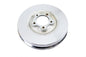 Front Brake Drum Satin Chrome