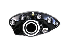 Load image into Gallery viewer, Black Rear 1 Piston Banana Caliper with Bullseye