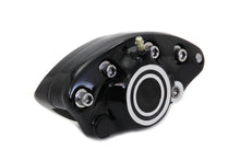 Load image into Gallery viewer, Black Rear 1 Piston Banana Caliper with Bullseye