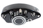 Black Front 1 Piston Banana Caliper with Bullseye