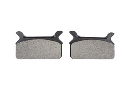 Duro Soft Rear Brake Pad Set showing brake pads with metal backing and friction material for vehicle braking system