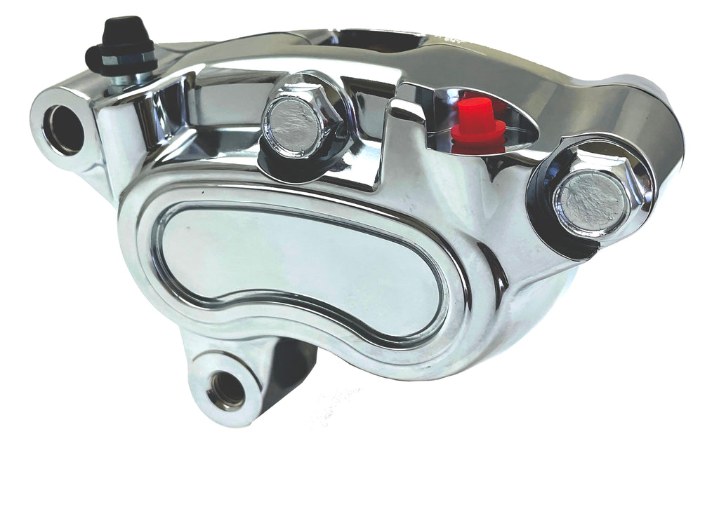 Edart Chrome Front Brake Caliper Kit
