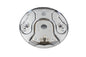 Rear Hydraulic Brake Backing Plate Chrome