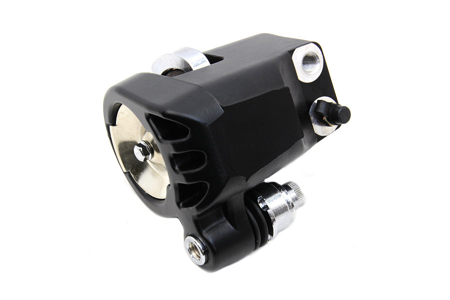 Black Front 1 Piston Left Side Caliper