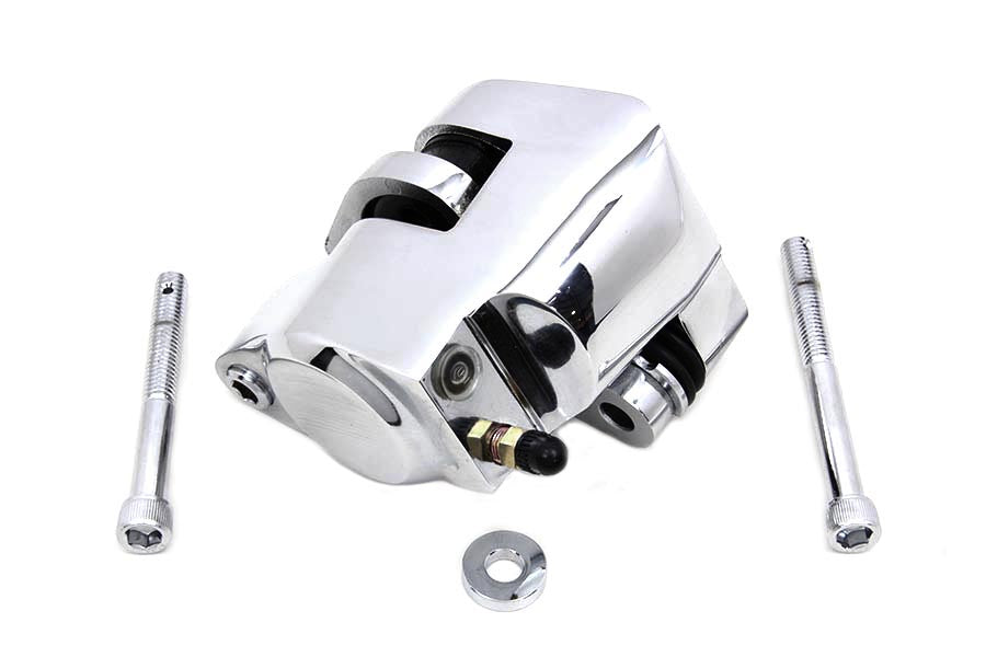 Chrome Front Caliper Assembly