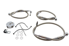 Load image into Gallery viewer, Stainless Steel Front Brake Hose Kit