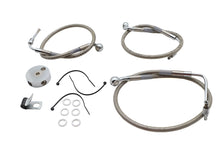 Load image into Gallery viewer, Stainless Steel Front Brake Hose Kit