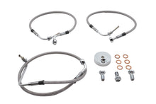 Load image into Gallery viewer, Stainless Steel Front Brake Hose Kit