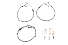 Load image into Gallery viewer, Stainless Steel Front Brake Hose Kit