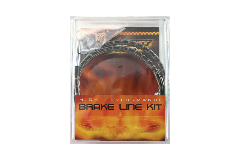 Stainless Steel Front Brake Hose Kit