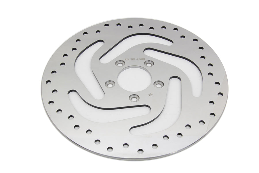 11.8 inch Polished Front Brake Disc