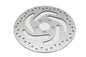 11.8 inch Polished Front Brake Disc