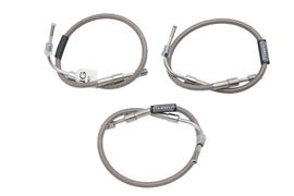 Stainless Steel Front Brake Hose 3 Piece