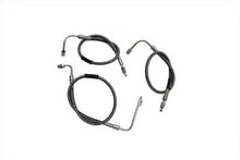 Load image into Gallery viewer, Stainless Steel Front Brake Hoses 23-3/4 inch and 21 inch