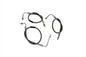 Stainless Steel Front Brake Hoses 23-3/4 inch and 21 inch