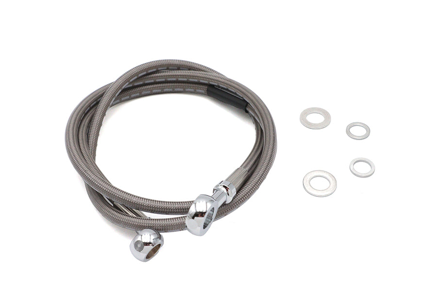 Stainless Steel Front Brake Hose 44 inch