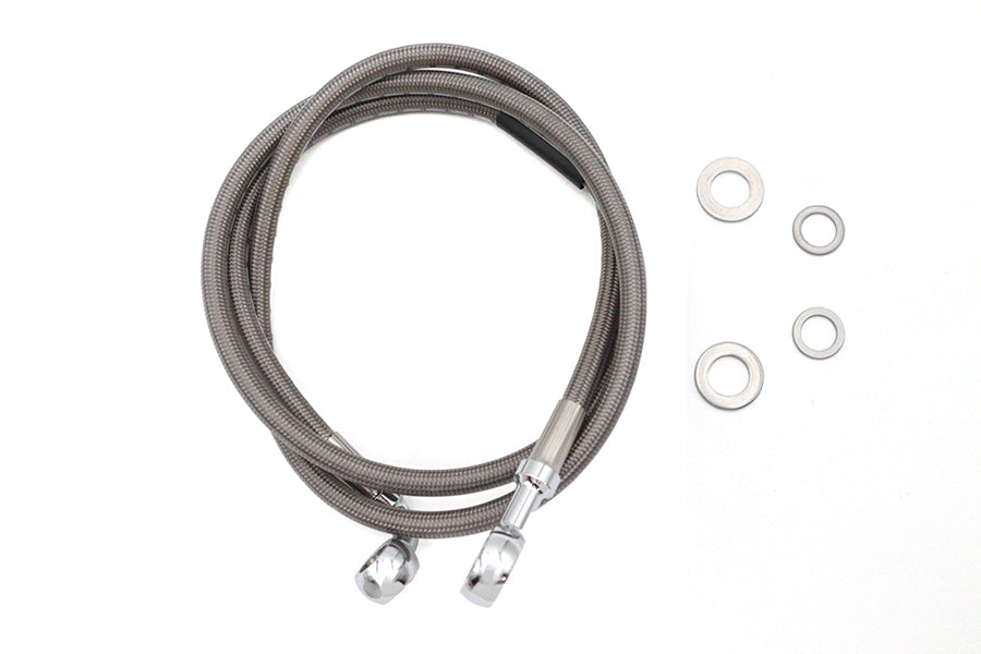 Stainless Steel Front Brake Hose 44 inch