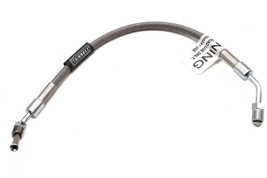 Stainless Steel Rear Brake Hose 13-3/8 inch