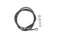 Stainless Steel 54 inch Front Brake Hose