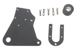 Black Ultima ULTIMA rear brake caliper bracket showing the sturdy metal construction and mounting points.