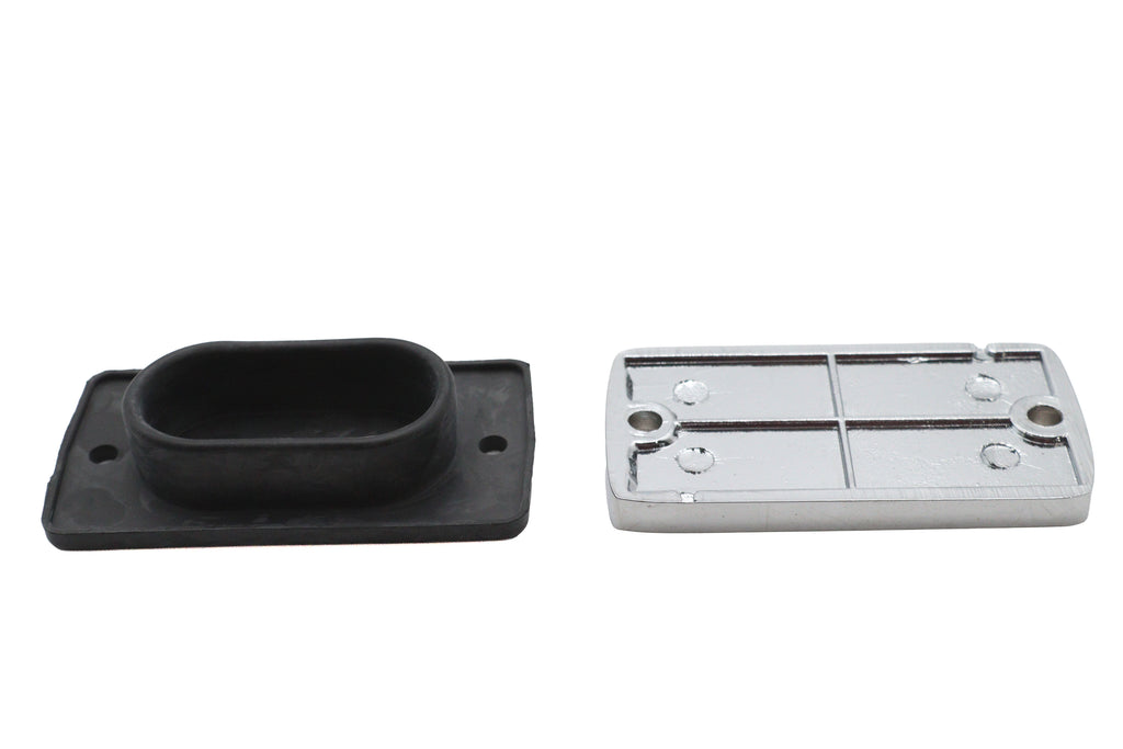 Handlebar Master Cylinder Cover Chrome