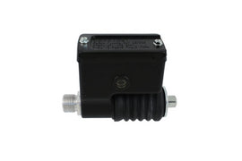 EDART black rear remote mount master cylinder for brake systems, shown in this image with mounting hardware and detailed components.