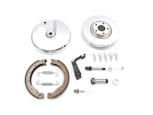 Load image into Gallery viewer, Front Brake Backing Plate Kit Right Side Chrome