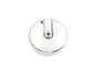 Chrome Front Brake Backing Plate Right Side