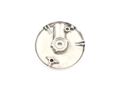 Chrome Front Brake Backing Plate Right Side