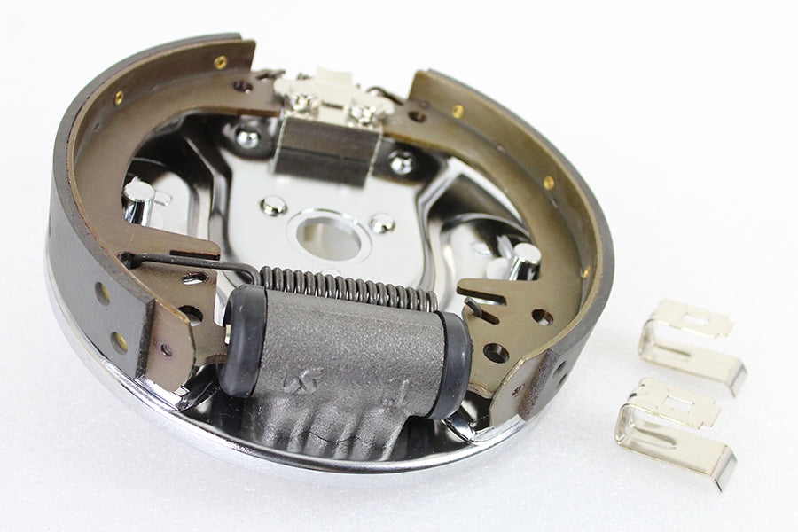 Rear Hydraulic Brake Backing Plate Kit Chrome