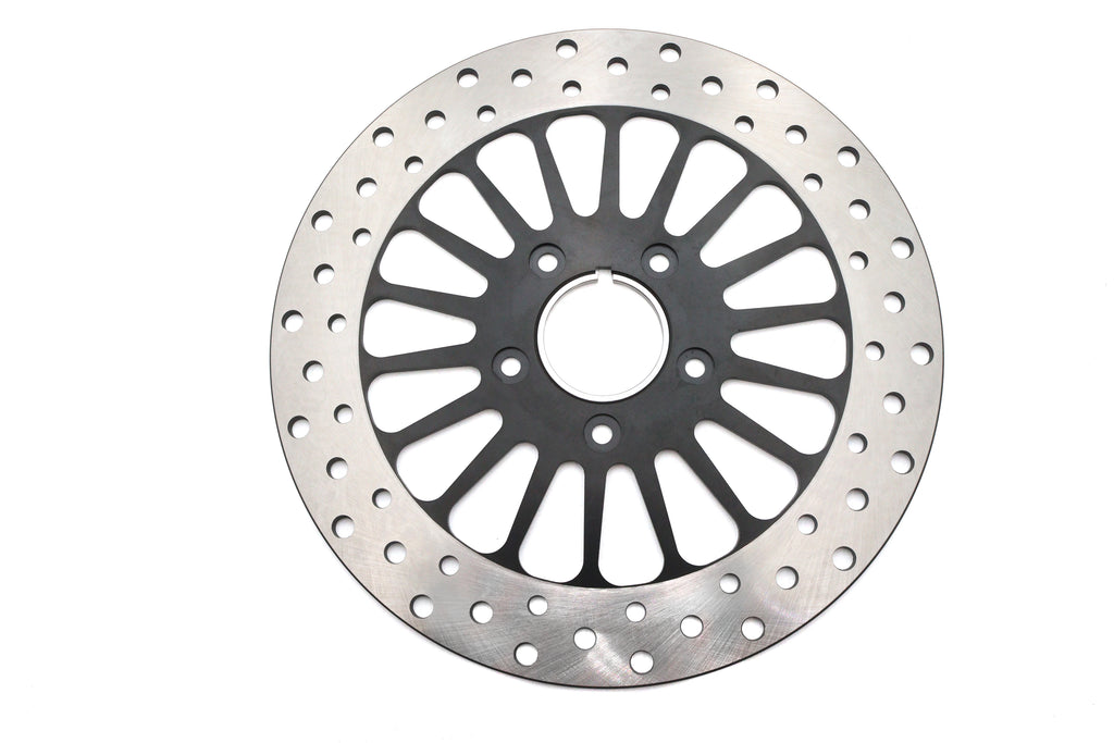 11-1/2 inch King Spoke Front Brake Disc Black