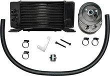 Load image into Gallery viewer, Lowmount 10 Row Oil Cooler Black