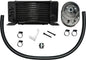 Lowmount 10 Row Oil Cooler Black