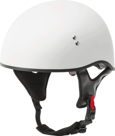 Hh 65 Half Helmet Naked Matte White Xs