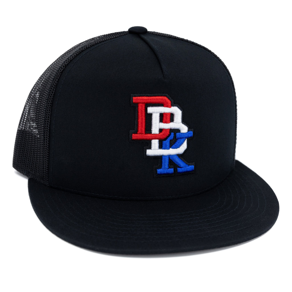 Dropout Usa 2fifty Black Trucker Hat